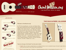 Tablet Screenshot of chordmaster.org